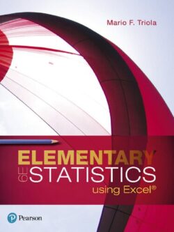 Elementary Statistics Using Excel (6th Edition)