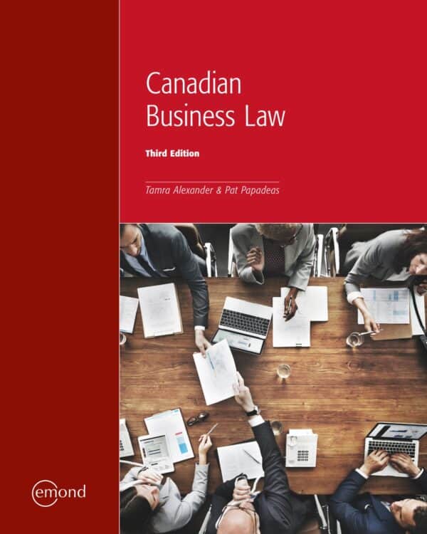 Canadian Business Law (3rd Edition)