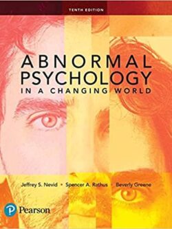 Abnormal Psychology in a Changing World (10th Edition)