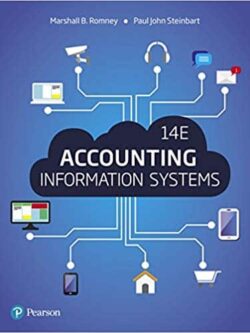 Accounting Information Systems (14th Edition) -