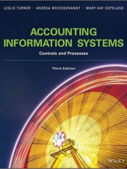 Accounting Information Systems: Controls and Processes (3rd Edition)