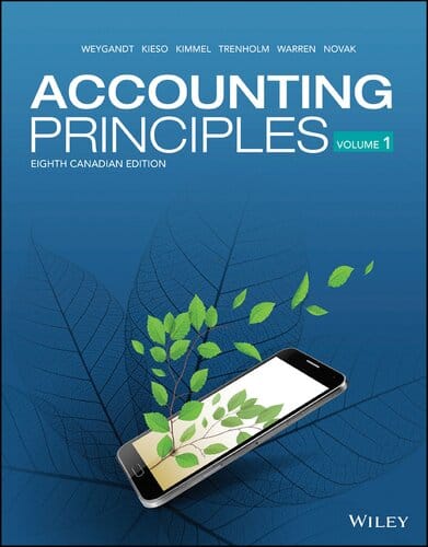 Accounting Principles, Volume 1 (8th Canadian Edition)