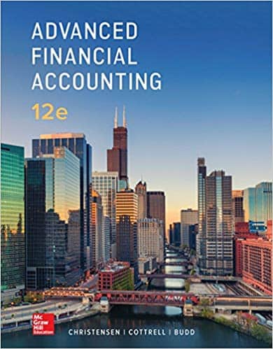 Advanced Financial Accounting (12th Edition)