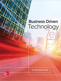 Business Driven Technology (7th Edition)