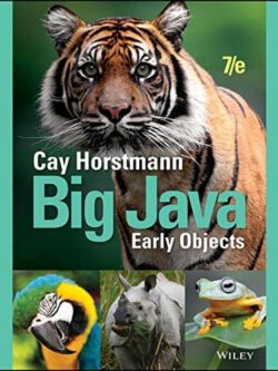 Big Java: Early Objects (7th Edition)