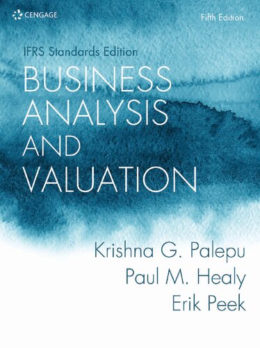 Business Analysis and Valuation: IFRS edition (5th edition)