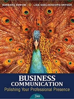 Business Communication: Polishing Your Professional Presence (3rd Edition)