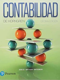 Contabilidad De Horngren