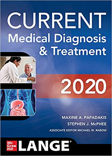 CURRENT Medical Diagnosis and Treatment 2020 (59th Edition)