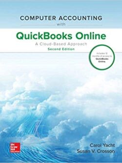 Computer Accounting with QuickBooks Online (2nd edition)