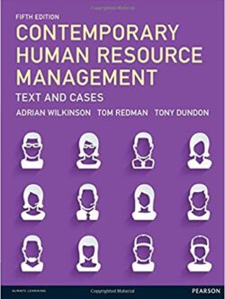 Contemporary Human Resource Management (5th Edition)