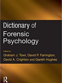 Dictionary of Forensic Psychology