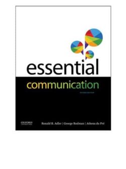 Essential Communication (2nd Edition)