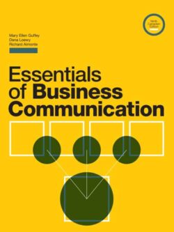 Essentials of Business Communication (9th Canadian Edition)-