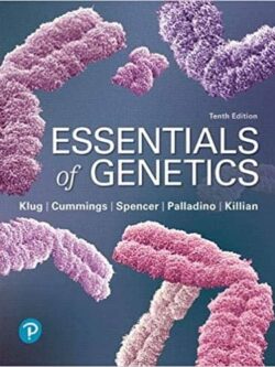 Essentials of Genetics (10th Edition)