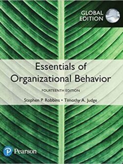 Essentials of Organizational Behavior (14th Global Edition)