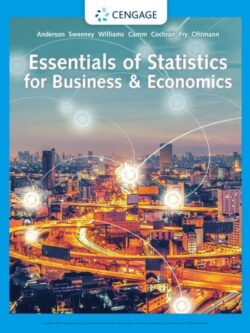 Essentials of Statistics for Business and Economics (9th Edition)