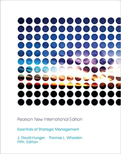 Essentials of Strategic Management (5th Edition)