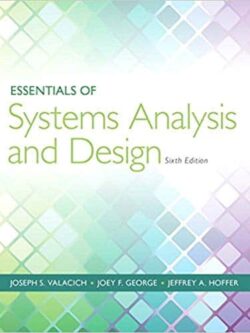 Essentials of Systems Analysis and Design (6th Edition)