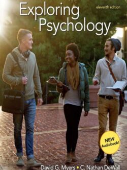 Exploring Psychology 11th Edition by David G. Myers ()