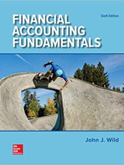 Financial Accounting Fundamentals (6th Edition)