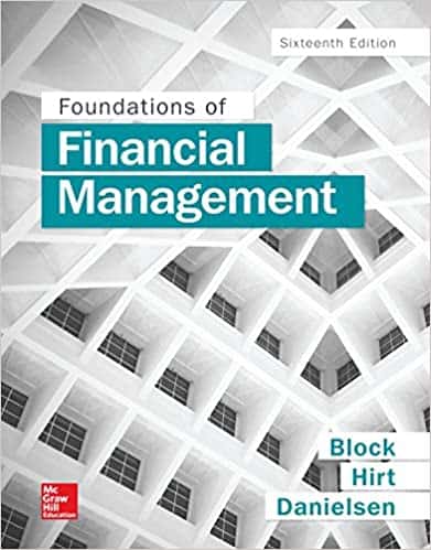 Foundations of Financial Management (16th Edition)