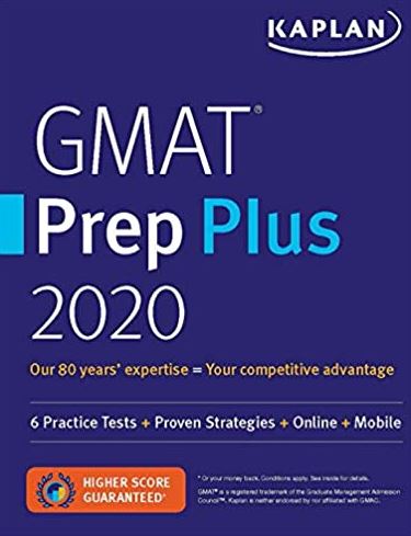 GMAT Prep Plus 2020, ISBN-13: 978-1506248387