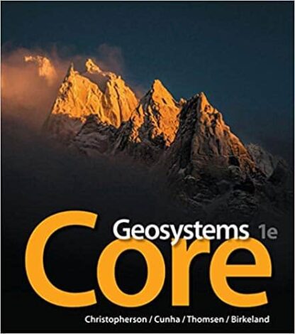 Geosystems Core 1e