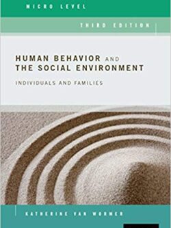 Human Behavior and the Social Environment, Micro Level (3rd Edition)