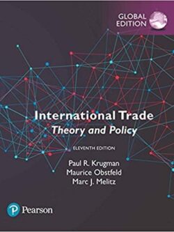 International Trade: Theory and Policy 11th edition (Global)