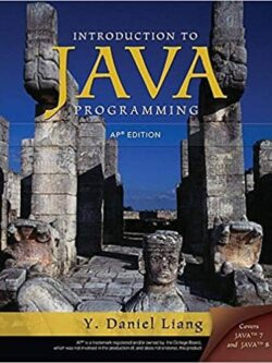 Introduction to Java Programming, AP Version