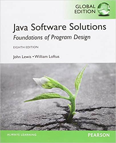 Java Software Solutions (8th Global Edition)