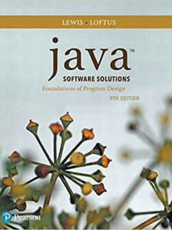 Java Software Solutions (9th Edition)