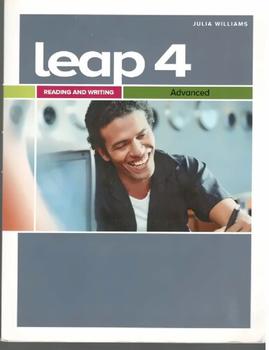 LEAP: Learning English for Academic Purposes, Reading and Writing 4 (Advanced)