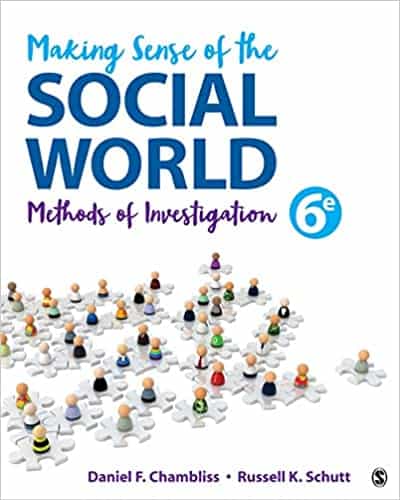 Making Sense of the Social World: Methods of Investigation (6th Edition)