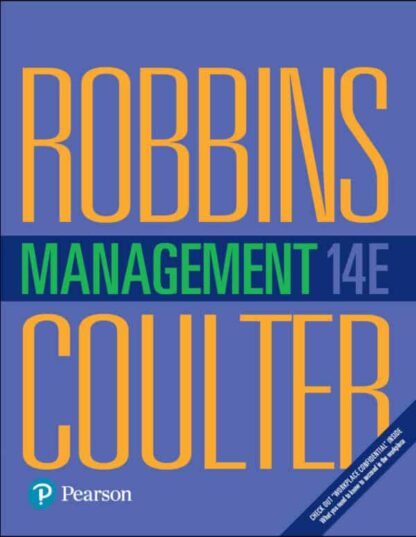 Management (14th Edition) By Robbins, Coulter