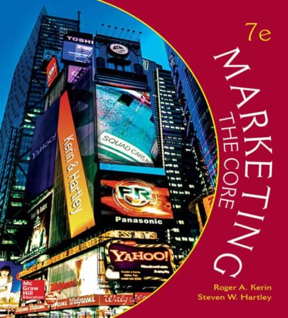 Marketing: The Core (7th Edition)