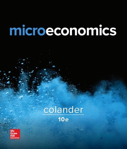 Microeconomics (10th Edition) – Colander