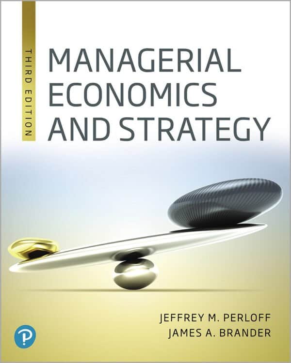 Managerial Economics and Strategy (3rd Edition)