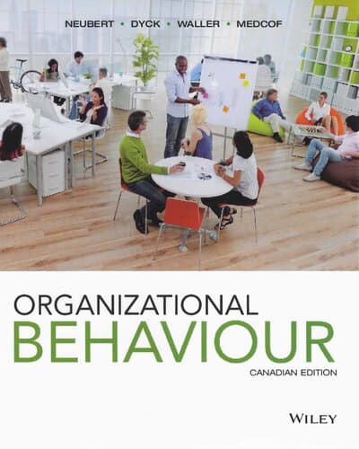 Organizational Behaviour (Canadian Edition)