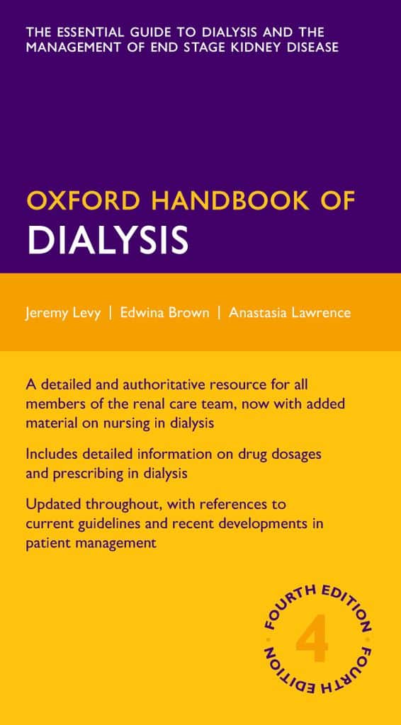 Oxford Handbook of Dialysis (4th Edition)