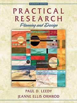 Practical Research: Planning and Design (11th Edition)