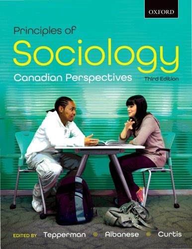 Principles of Sociology: Canadian Perspectives (3rd Edition)