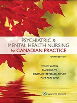 Psychiatric & Mental Health Nursing for Canadian Practice (4th edition)