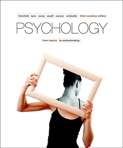 Psychology: From Inquiry to Understanding (3rd Canadian Edition)