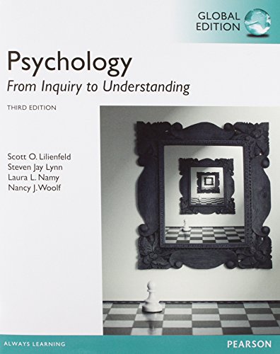 Psychology: From Inquiry to Understanding (3rd Global Edition)