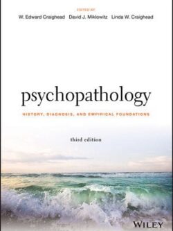 Psychopathology: History, Diagnosis and Empirical Foundations (3rd Edition)