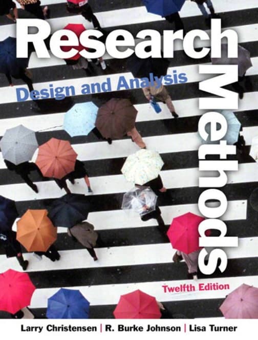 Research Methods, Design, and Analysis (12th Edition)