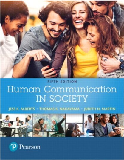 Human Communication in Society (5th edition)