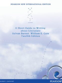 Short Guide to writing about Literature (12th Edition)